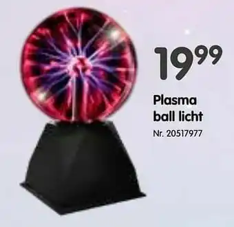 Plasma ball licht