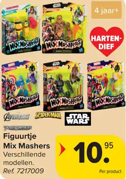 Carrefour Figuurtje Mix Mashers aanbieding