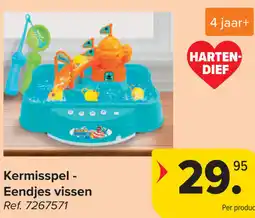 Carrefour Kermisspel Eendjes vissen aanbieding