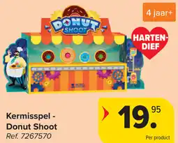 Carrefour Kermisspel Donut Shoot aanbieding