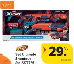 Carrefour Nerf Set Ultimate Shootout aanbieding