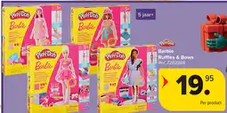 Carrefour Play-Doh Barbie Ruffles & Bows aanbieding