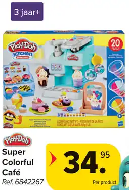 Carrefour Play-Doh Super Colorful Café aanbieding