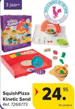 Carrefour SquishPizza Kinetic Sand aanbieding