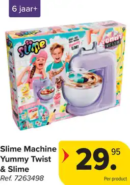 Carrefour Slime Machine Yummy Twist & Slime aanbieding