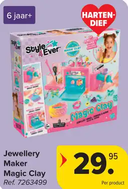Carrefour Jewellery Maker Magic Clay aanbieding