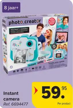Carrefour Instant camera aanbieding