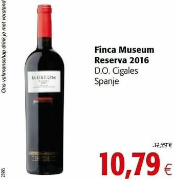 Colruyt Finca museum reserva 2016 d.o. cigales spanje aanbieding