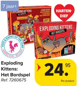 Carrefour Exploding Kittens: Het Bordspel aanbieding