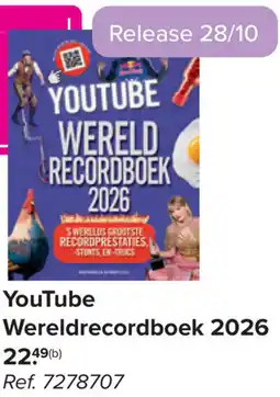 Carrefour YouTube Wereldrecordboek 2026 aanbieding
