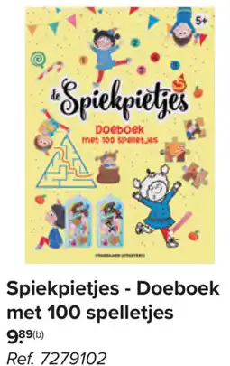 Carrefour Spiekpietjes - Doeboek met 100 spelletjes aanbieding