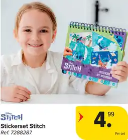Carrefour Stickerset Stitch aanbieding