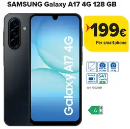 Carrefour SAMSUNG Galaxy A17 4G 128 GB aanbieding
