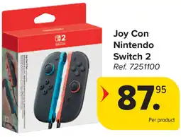 Carrefour Joy Con Nintendo Switch 2 aanbieding