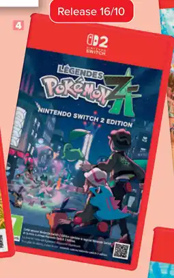 Carrefour Nintendo Switch 2 Pokémon Legends Z-A aanbieding