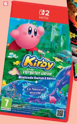Carrefour Nintendo Switch 2 Kirby en de Vergeten Wereld aanbieding