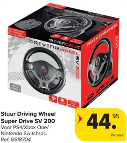 Carrefour Stuur Driving Wheel Super Drive SV 200 aanbieding