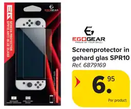 Carrefour Screenprotector in gehard glas SPR10 aanbieding