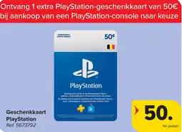 Carrefour Geschenkkaart PlayStation aanbieding
