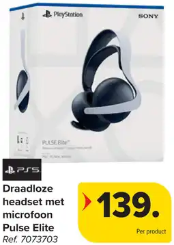 Carrefour Draadloze headset met microfoon Pulse Elite aanbieding
