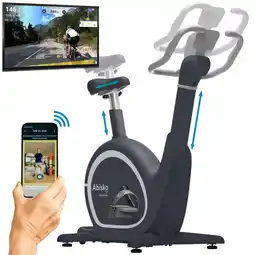 Decathlon Hometrainer Abisko - Stuur, zadel automatisch hoogte verstelbaar - connected aanbieding