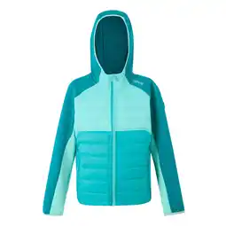 Decathlon Kinder/Kids Kielder IX Hybride Jas (Turkoois/Aruba Blauw/Exotische Pluim) aanbieding