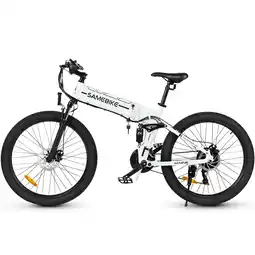 Decathlon Opvouwbare elektrische fiets voor volwassenen SAMEBIKE LO26-II-YD 48V14Ah aanbieding