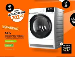 Expert AEG Warmtepompdroger aanbieding