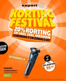 Expert Philips Scheerapparaat aanbieding