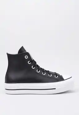 Decathlon Plateausneakers Converse Chuck Taylor All Star Lift, Zwart, Uniseks aanbieding