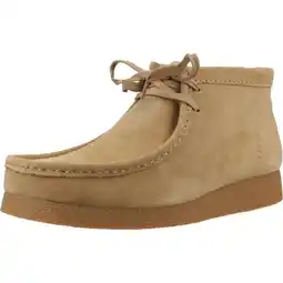 Decathlon Boots Clarks Model Wallabee Evobt Kleur Lichtbruin aanbieding