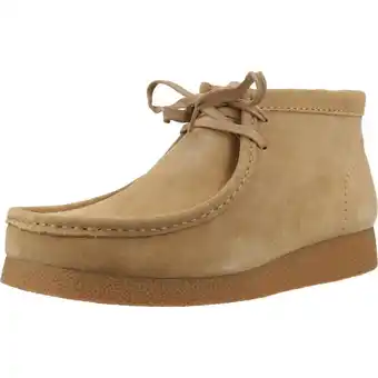 Decathlon Boots Clarks Model Wallabee Evobt Kleur Lichtbruin aanbieding