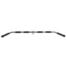 Decathlon Fitness Tech High Pulley Oefenstang - Staal en Zwart aanbieding