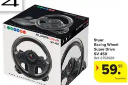 Carrefour Stuur Racing Wheel Super Drive SV 450 aanbieding