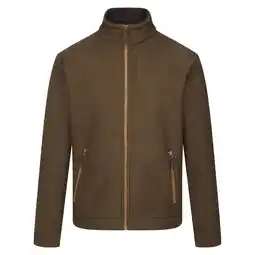 Decathlon Heren Garrian II Full Zip Fleece Jacket (Umber) aanbieding