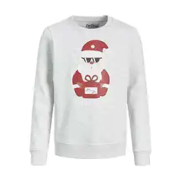 Decathlon Kindersweater zonder Capuchon Jack & Jones 12222091 Wit aanbieding
