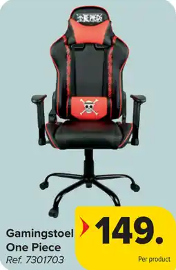 Carrefour Gamingstoel One Piece aanbieding