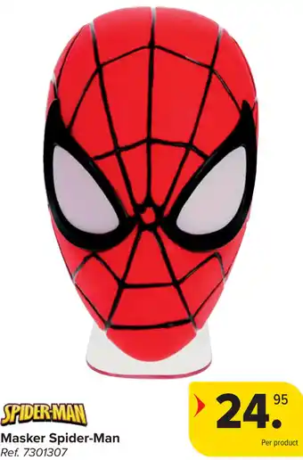 Carrefour Masker Spider-Man aanbieding