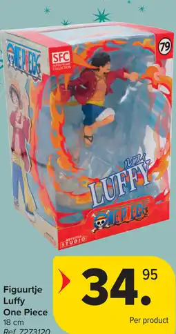 Carrefour Figuurtje Luffy One Piece aanbieding