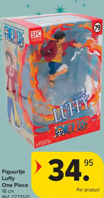 Carrefour Figuurtje Luffy One Piece aanbieding