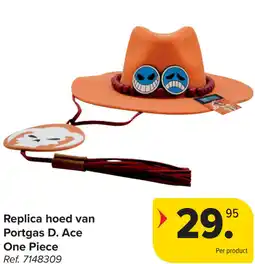 Carrefour Replica hoed van Portgas D. Ace One Piece aanbieding
