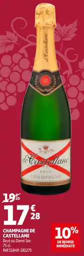 Auchan Champagne de castellane aanbieding