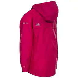 Decathlon Kinderen/Kinderen Qikpac Waterdichte Packaway Jacket (Sasparilla) aanbieding