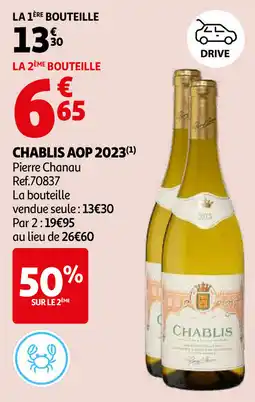 Auchan Chablis aop 2023 aanbieding