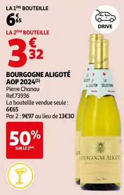 Auchan Bourgogne aligoté aop 2024 aanbieding