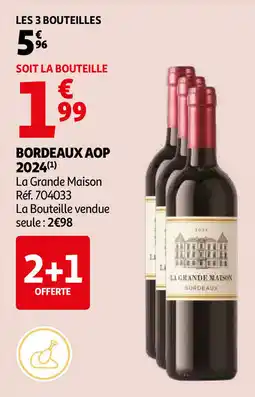Auchan Bordeaux AOP 2024 aanbieding