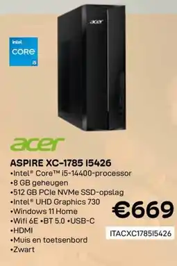 CompuDeals Acer Aspire XC-1785 15426 aanbieding