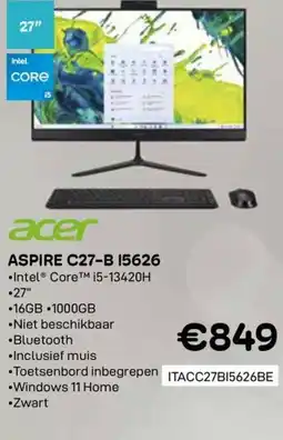 CompuDeals Acer Aspire C27-B 15626 aanbieding