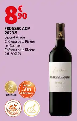 Auchan Fronsac AOP 2023 aanbieding