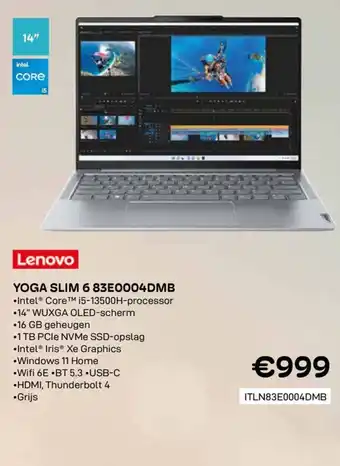 Lenovo Yoga Slim 6 83E0004DMB